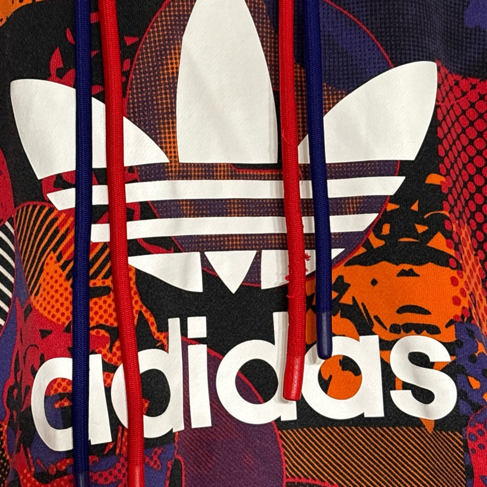 Adidas Men’s Causal CNY Hoodie Multicolor ~Size Medium - Picture 4 of 13